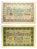 228.  Germany 1923 Juni 10, 1923 Germany Wurttemberg Notgeldshein 50,000 &