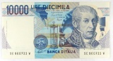267.  Italy 1984 10,000 Lire; KP Catalog 112b; CONDITION:  Choice CU; VALUE