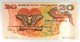 293.  Papua New Guinea ND (1980’s) 20 Kina; KP Catalog 10b Sign 3; CONDITIO
