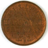 339.  1863 Green Bay, Wis. J. J. St. Louis Dealer In Hardware; FULD:  250I3