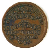 356.  1863 Kenosha, Wis. Gerken & Ernst Dealers in Groceries & Provisions;