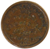 362.  1863 Kilbourn City, Wis. J. E. Dixon & Sons Dry Goods, Groceries, Boo