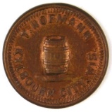364.  1863 Kilbourn City, Wis. T. Hofmann (Beer Barrel); FULD:  340B-1a; Re