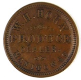 380.  Manitowoc, Wis.  W. H. Horn Produce Dealer; FULD:  240A-2a; Reverse 1