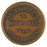 394.  Milwaukee, Wis. M. Bodden; FULD:  510F-1a; Reverse 1194; Rarity 4; CO