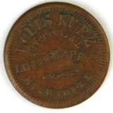 406.  Milwaukee, Wis. Louis Kurz Pictorial Lithographer; FULD:  510X-2a; Re