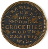 440.  North Prairie, Wis.  J. Remington Sons Dry Goods & Groceries; FULD:
