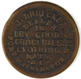 463.  Port Washington, Wis. J. Druecker Dealer In Dry Goods, Groceries, Clo