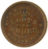 477.  Racine, Wis. J. & H. Miller Dealers In Boots & Shoes; FULD:  700I-2a;