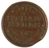 481.  Sauk City, Wis. C. Nebel Steam Mills; FULD:  770A-1a; Reverse 1194; R