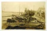 526.  1912 RPPC (Merrill, Wis.) Results of High Water Flood with wreckage o