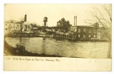 531.  1930’s Printed Post Card Shawano, Wis. Wolf River Paper & Fiber Co. s