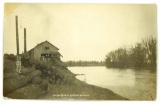 532.  1912 RPPC Knowlton, Wis. The Old Sawmill Knowlton, Wisconsin by J.M.