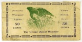596.  United States (NY) Stamped July 29, 1933 The George Junior Republic (