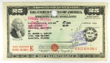 603.  United States 1945 $25 United Sates Savings Bond issued to Annabelle