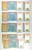 607.  Uzbekistan (8) 1994 5 Sum KP Catalog 74; CONDITION:  Choice CU; VALUE