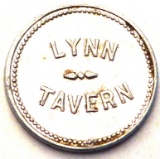 640.  Wisconsin Aluminum Trade Token for Lynn Tavern (Lynn, Wisconsin) / Go