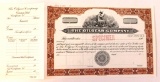 669.  STOCK 1940’s SPECIMEN Stock Certificate for The Oilgear Company Incor