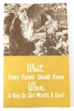 692.  1950’s booklet “What Every Parent Should Know When A Boy or Girl Want