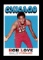 1971 Topps Basketball Card #45 Bob Love Chicago Bulls. NM Condition