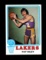 1973 Topps Basketball Card #21 Pat Riley Los Angeles Lakers.  NM+ Condition