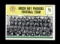 1964 Philadelphia Football Card #83 Green Bay Packers Team Card. EX-MT Cond