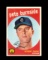 1959 Topps Baseball Card #354 Pete Burnside Detroit Tigers. EX Condition