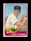 1965 Topps Baseball Card #65 Tony Kubek New York Yankees. EX Condition