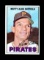 1967 Topps Baseball Card #10 Matty Alou Pittsburgh Pirates. NM+ Condition