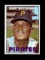 1967 Topps Baseball Card #66 Manny Mota Pittsburgh Pirates. NM Condition