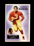 1955 Bowman Football Card #61 Ralph Guglielmi Washington Redskins. EX/MT Co