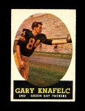 1958 Topps Football Card #56 Gary Knafelc Green Bay Packers. EX Condition