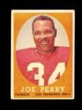 1958 Topps Football Card #93 Hall of Famer Joe Perry San Francisco 46ers. V