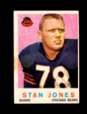 1959 Topps Football Card #96 Hall of Famer Stan Jones Chicago Bears. Tape o