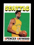 1971 Topps ROOKIE Basketball Card #20 Hall of Famer Rookie Spencer Haywood
