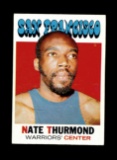 1971 Topps Basketball Card #131 Hall of Famer Nate Thurmond San Francisco W