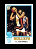1973 Topps Basketball Card #95 Hall of Famer Elvin Hayes Baltimore Bullets.