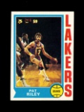 1974 Topps Basketball Card #31 Pat Riley Los Angeles Lakers. NM Condition
