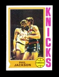 1974 Topps Basketball Card #132  Phil Jackson New York Knicks. NM+ Conditio