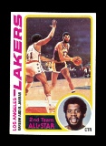 1978 Topps Basketball Card #110 Hall of Famer Kareem Abdul Jabbar Los Angel