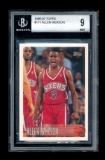 1996-97 Topps Basketball Card #171 Allen Iverson Philadelphia 76ers. Certif