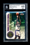 2000-01 Fleer Authority Basketball Card #WA20 Ray Allen Milwaukee Bucks, 1