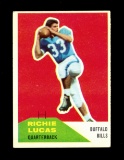 1960 Fleer ROOKIE Football Card #96 Rookie Richie Lucas Buffalo Bills. EX-M