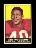 1961 Topps Football Card #65 Abe Woodson San Francisco 49ers. EX Condition