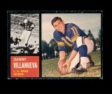 1962 Topps Football Card #85 Danny Villanueva Los Angeles Rams. EX Conditio