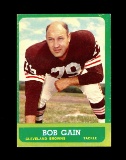 1963 Topps Football Card #23 Bob Gain Cleveland Browns. EX-MT+ Condition