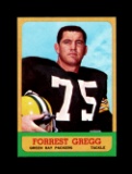 1963 Topps Football Card #89 Hall of Famer Forrest Gregg Green Bay Packers.