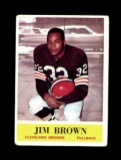 1964 Philadelphia Football Card #30 Hall of Famer Jim  Brown Cleveland Brow
