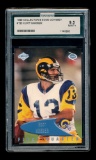 1999 Collector's Edge Odyssey Football Card #123 Kurt Warner St Louis Rams.