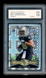 2012 Topps ROOKIE Chrome Football Card #193 Rookie Nick Toon-WR New Orlean